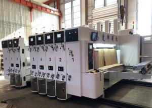 China Auto Lead Edge Corrugated Sheet Board Cutting Machine With Printer wholesale
