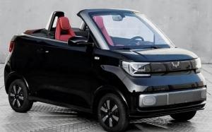 China Wuling Hongguang Mini Ev Cars 2023 170km Wuling Ev 4 Seater 4 Doors on sale