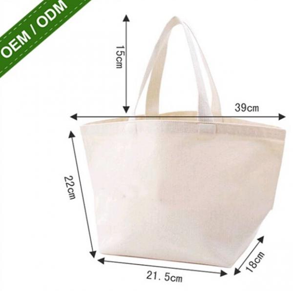 Fashion zipper shoulder bag heavy duty canvas tote bag shopping canvas bag with PP webbing strap bagease bagplastics pac