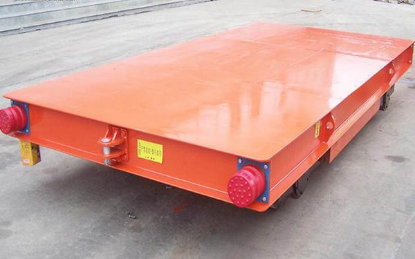 Quality Ac/Dc Electric Rail Cart , Heavy Duty Flat Car With Long Service Life for sale