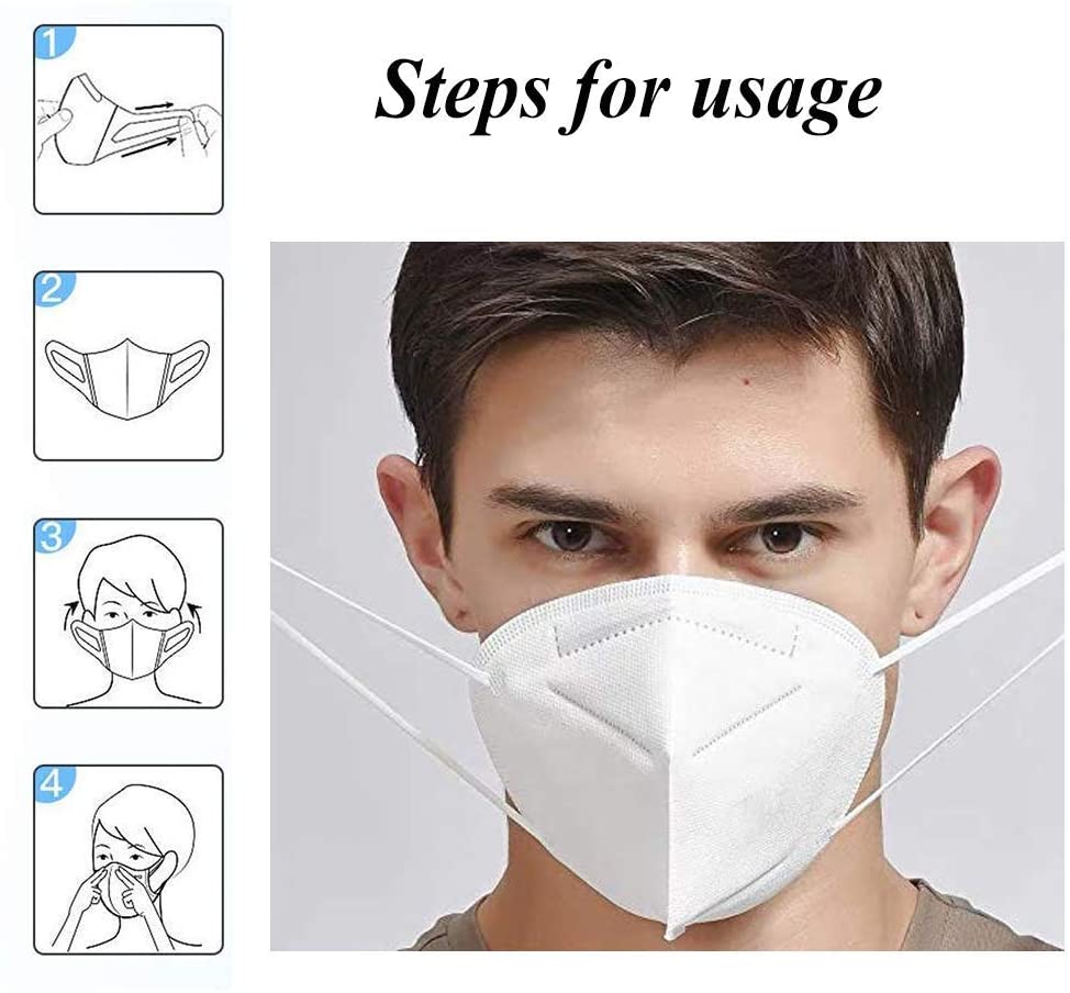 Earloop Style N95 Air Mask , Meltblown Filtration Middle Layer N95 Surgical Mask