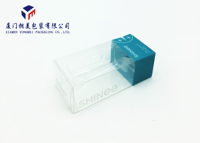 Keyring Transparent Plastic Box , Clear Pet Plastic Boxes 12.5cm Height
