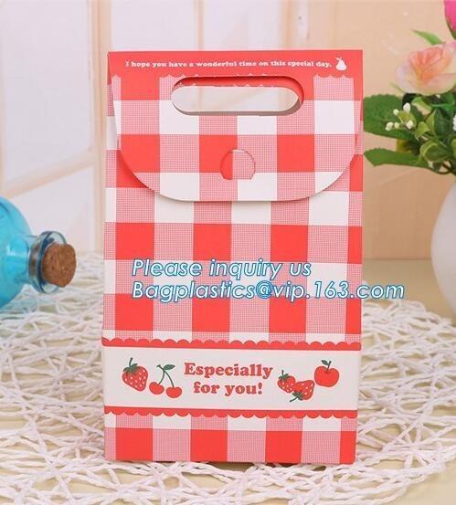 Printed Customised Craft Kraft Wedding Waterproof Cakes Shopping Bread Food