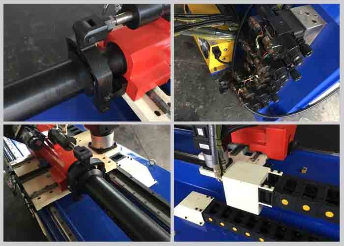 Copper / Aluminum Tube Automatic Pipe Bending Machine Anti Wrinkle Function