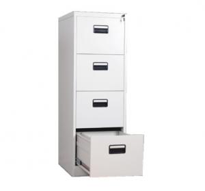 China Knock Down 460X620X1332MM 4 Drawer Fireproof File Cabinet wholesale
