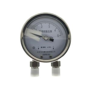 China ODM Customizable All Stainless Steel High Static Pressure Differential Pressure Gauge wholesale