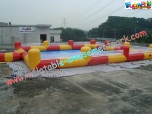 China PVC Tarpaulin Inflatable Water Pools , Water Ball Pool Water-Proof wholesale