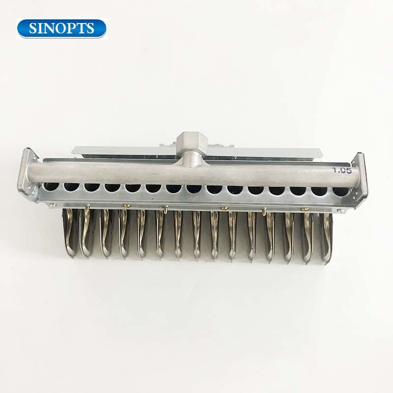17 Rows Gas Boiler Steam Fire Row Stainless Iron Zinc Plate Burner Tray Heat Exchanger for Boiler Spare Parts