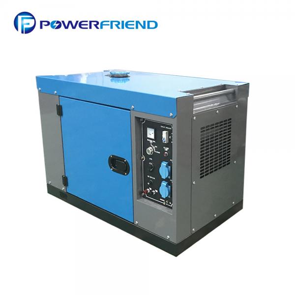 Quality CE Super Silent Diesel Small Portable Generators 4.5KW 5KVA Air Cooled With AVR for sale
