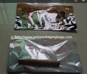 China Custom Printing Cigar Humidor Bag Zipper Head Portable Cigar Humidor Bag wholesale