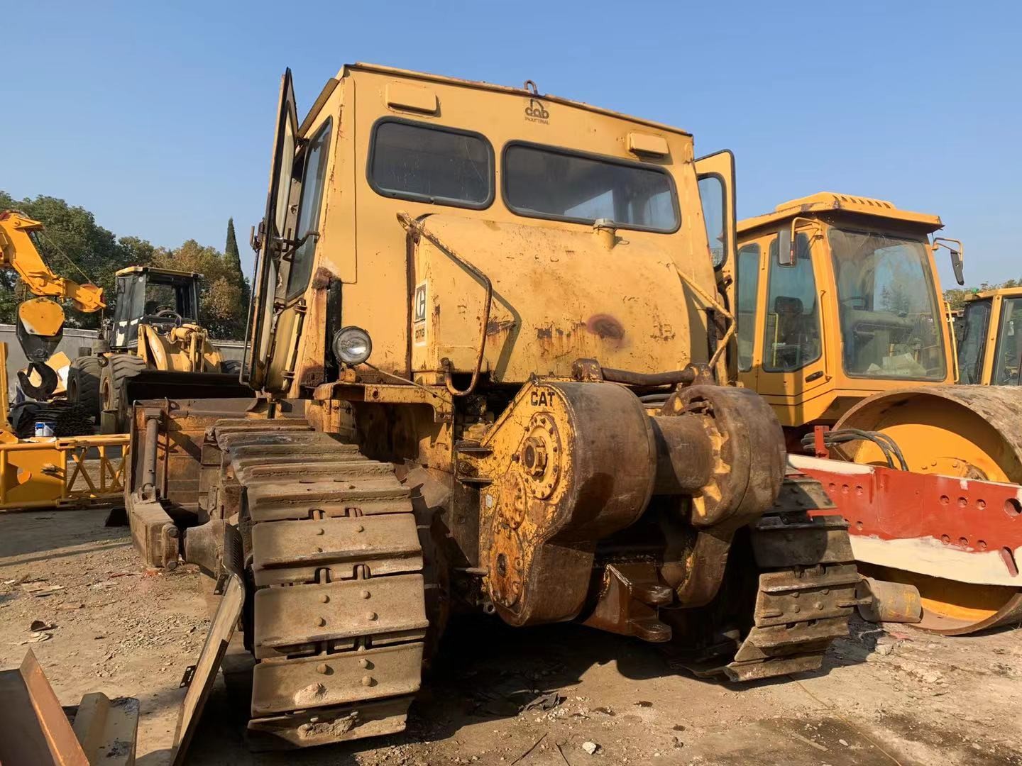 Origial Japan Used CAT D7G Bulldozer Hot Sale/Used Caterpillar Bulldozer for sale
