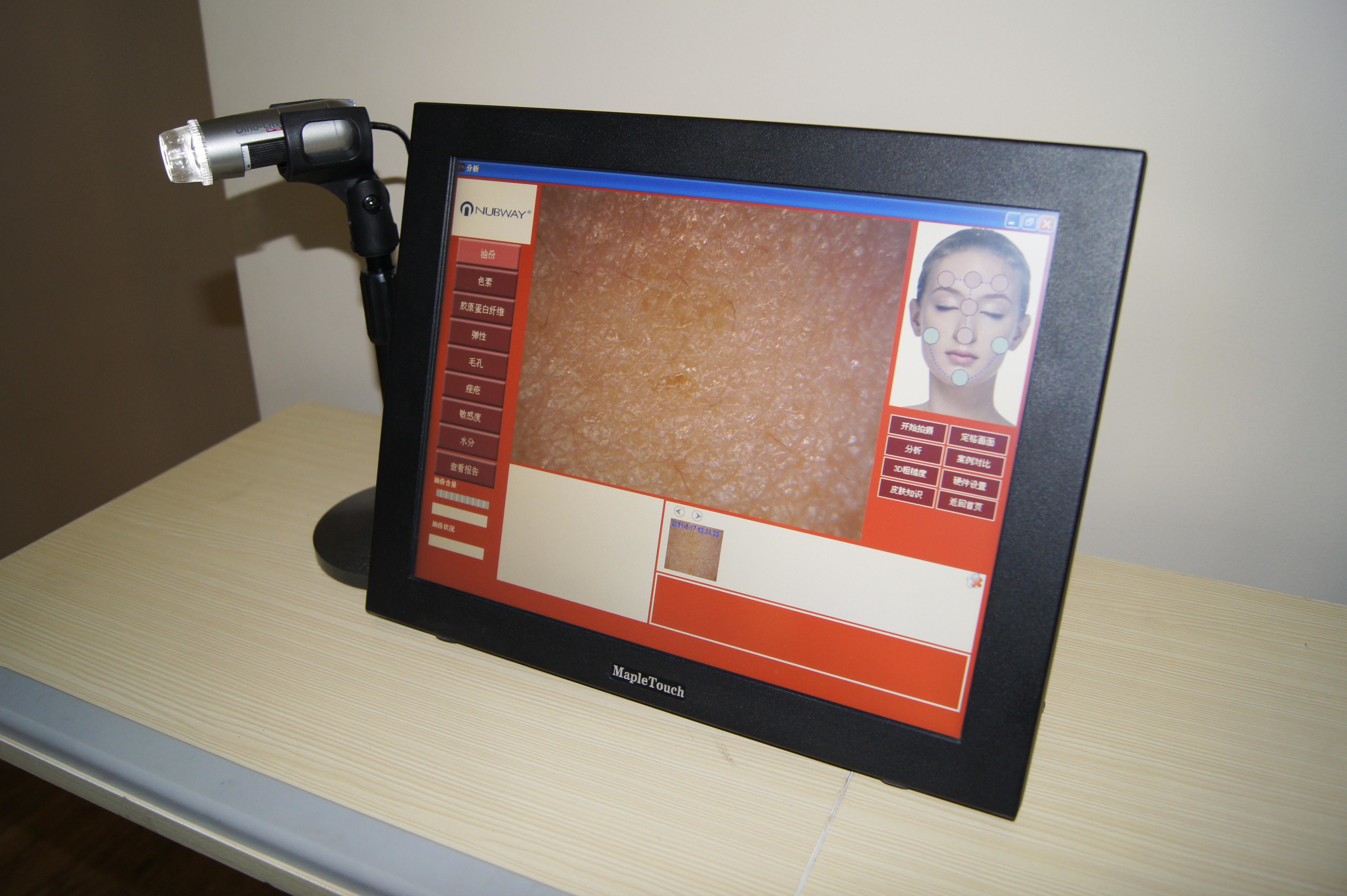 2016 First class hair skin analyzer machine / scalp analyzer equipment for beauty salon