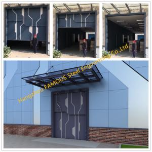 China Sectional Lift Door Vertical Panel Lifting Industrial Sectional Door For Garage Use wholesale