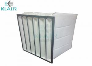China Washable F7 Bag Filter , High Efficiency Multi Pocket Air Filters wholesale