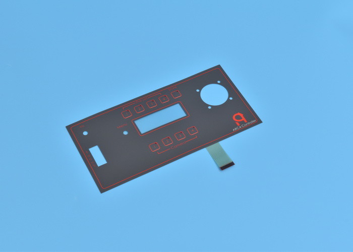 Embossed Led Tactile Membrane Switches Touchable Multiple Windows