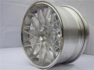 China BA12/ABT Style Monoblock Forged wheels for audi A7/bird nest silver wheels/Heat treatment/Aluminum alloy 6061 T6 wholesale