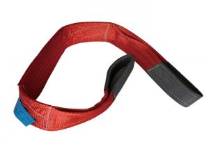 China Polyester Single Or Double Ply Lifting Webbing Sling 1000 - 50000 Thickness 5mm - 300mm wholesale