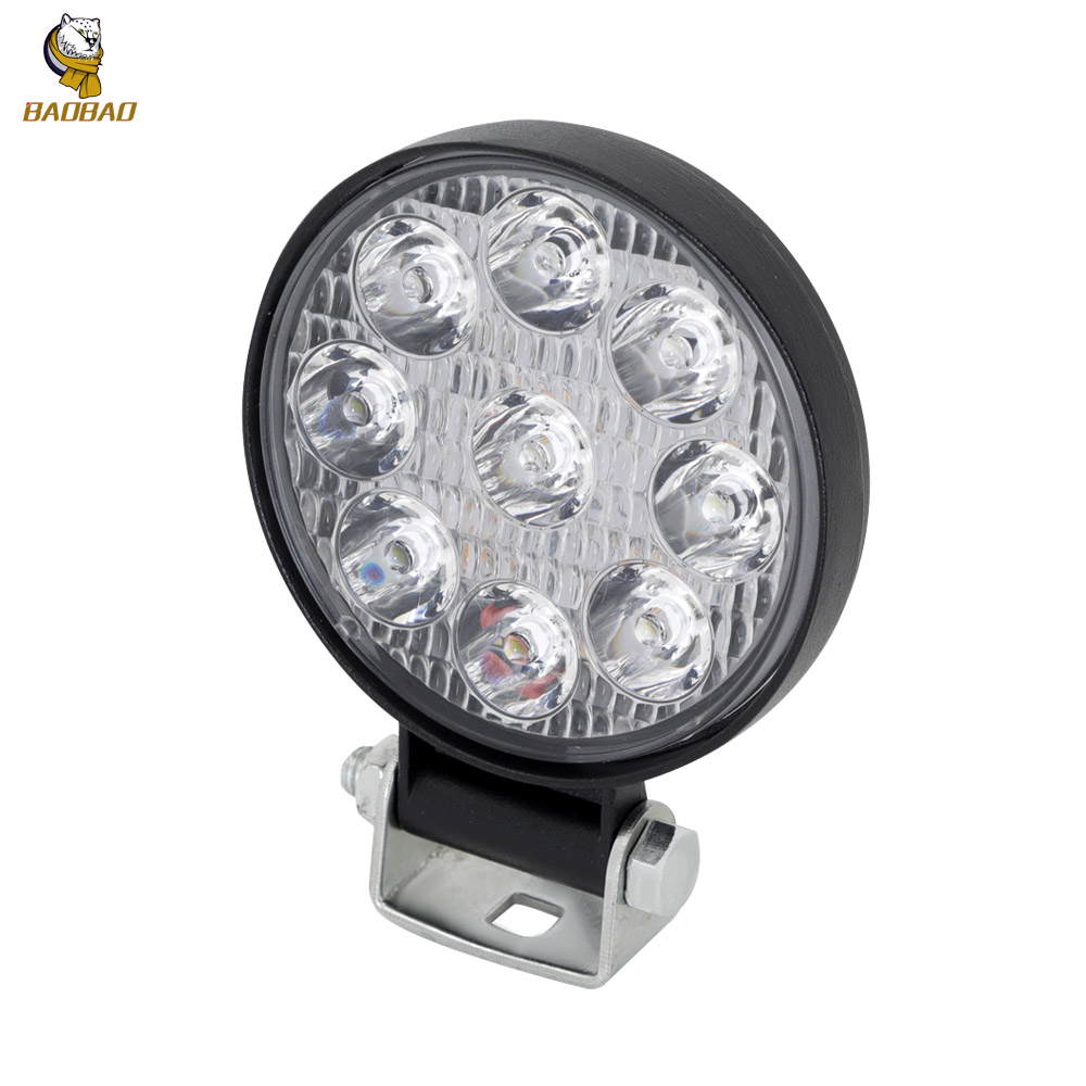 9 Bead Mini Lamp White 12V Available Motorcycle Projector Fog Light