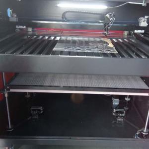 China Computer Embroidery Laser Cutting Machine Water Cooling And Protection System on sale