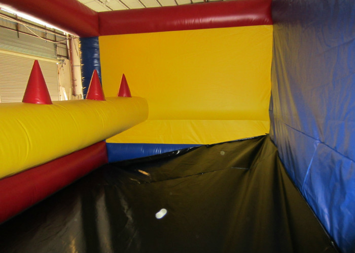 Big Party Inflatable Sports Games Jumping Castle Waterproof 0.55mm Pvc Tarpaulin