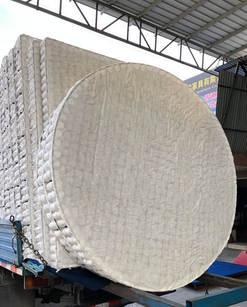 Round Mattress Spring Unit For Theme Hotels / Bonnell Pocket Continue Spirngs