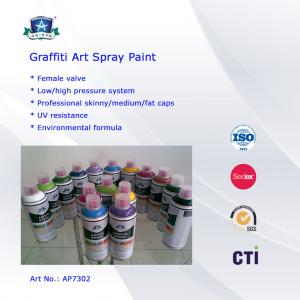 China Multi Colors 400ml Art Graffiti Spray Paint For Wall / House Decoration wholesale