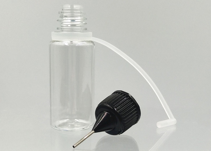 Needle Nozzle Squeezable Dropper Bottles Non Spill Easy To Drip Oils