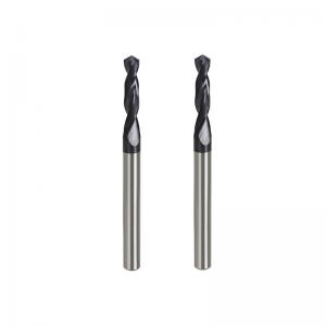 China Carbide Round Shank Drill Bits With Titanium Nitride Coating on sale