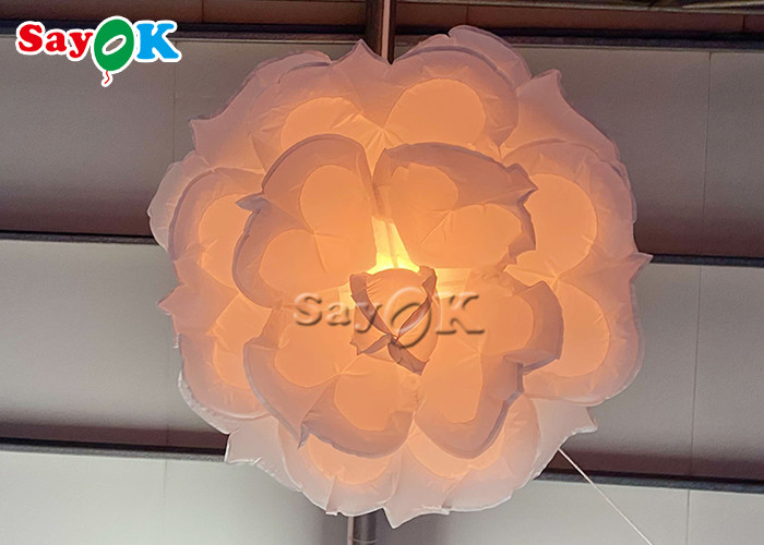 Wedding Stage Inflatable Lighting Decoration Led Rose Flower