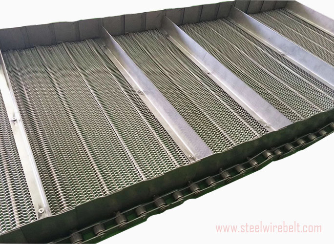 25.40mm Pitch JIS SUS304 Eye Link Conveyor Belt For Food Freezing