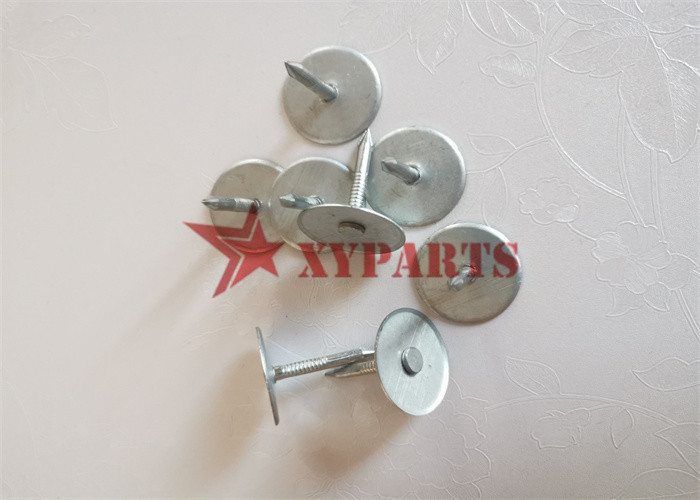 Galvanized Steel 3/4 '' Cup Head Weld Pins For Heat Insulation Rock Wool