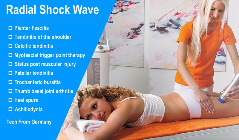body slimming equipment Acoustic Wave therapy machine body reshaping body slimming cellulite remov
