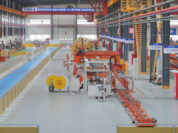Adjustable Flexibility C Purlin Machine Electric Packaging Automatic Palletizing