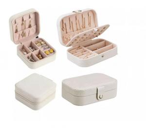 China H001 Small Jewelry Box Gift Flannelette Packaging Box Jewelry portable on sale