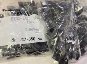 China 250VAC ECQU2A224KL Plastic Film Capacitor 0.22UF 20% ECQ-U2A224V ECQUV wholesale