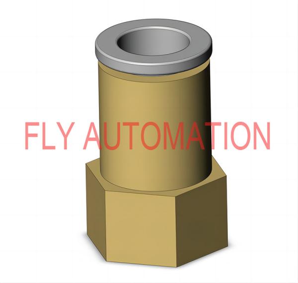 Straight Female Connector Push To Connect Fittings RESIN - KQ2F SERIES (KQ2F08