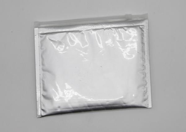 Quality Zipper Aluminum Foil Bags For Industrial Use , Aircraft Hole Padded Shipping Bags Shiny Moisture Proof for sale