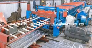 China Auto Metal Steel Deck Forming Machine 15KW Powerful PLC Control wholesale