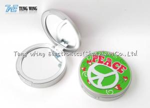China Compact Round Custom Pocket Makeup Mirror OEM For Promotional wholesale