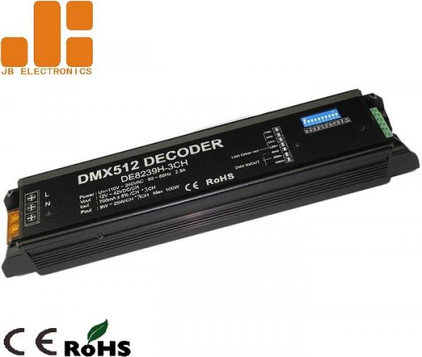 Quality Customizable Constant Current DMX512 Decoder LED Driver with AC100-240V Input for sale