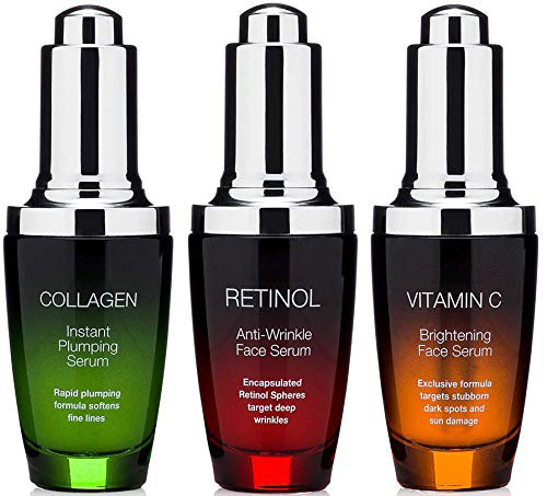 OEM Skin Care Set Organic Face Serum Plump And Brighten Skin