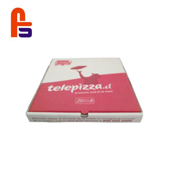 Quality Ecological Pizza Packaging Matte Lamination Surface Paper Food Packing Box for sale