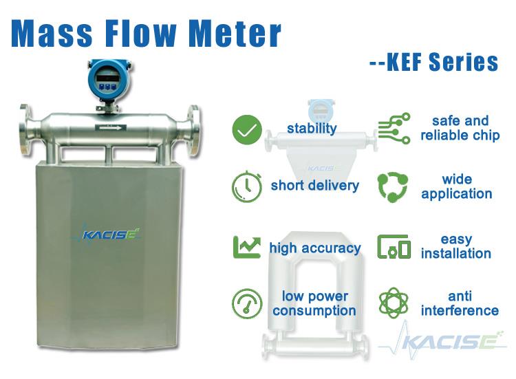 Hydrogen peroxide mass flow meter