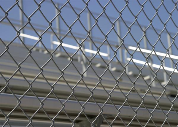 Chain Link Fabric With End Post and Brace US standard Hot Dipped Galvanized 366gram/SQM,