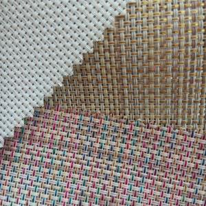 China colours Textilene mesh fabric in silver or golden on it, outdoor mesh UV fabric wholesale