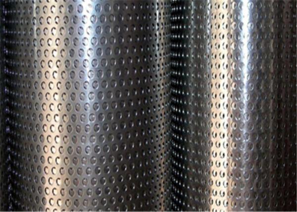 Galvanized Perforated Stainless Steel Mesh Sheet For Filtration Support