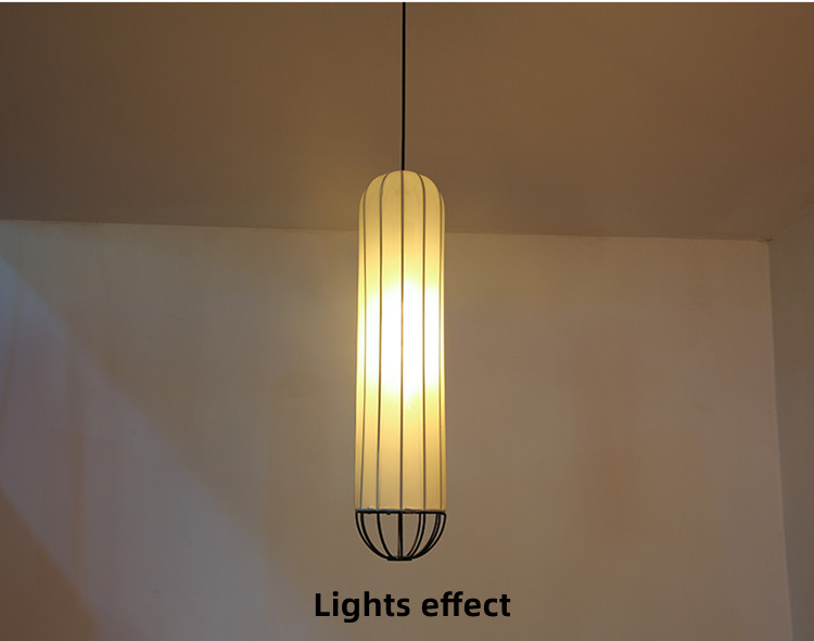 Modern and Minimalist Fabric Chandeliers Restaurants Living Rooms Hotels Homestays Lanterns lamp(WH-AP-594)