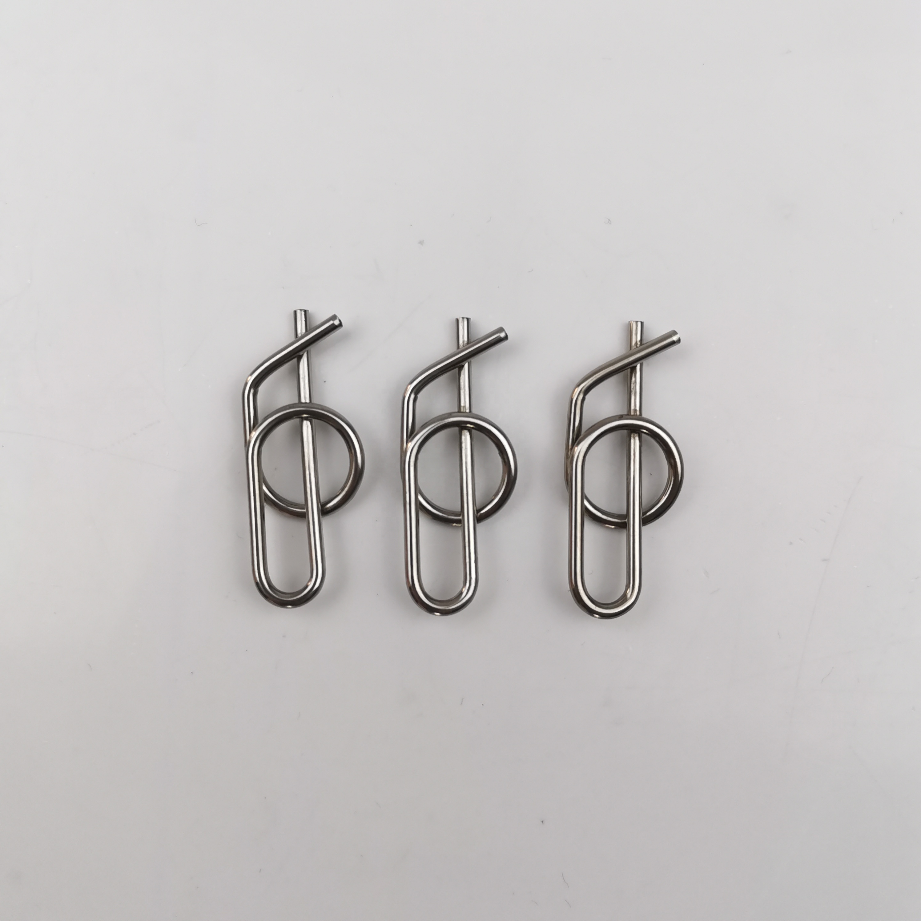 Universal Silver Stainless Steel Rue Clip Zinc 1/2" Clevis Pin for Jacobs Ladder Car Fitment Standard OE NO. Universal