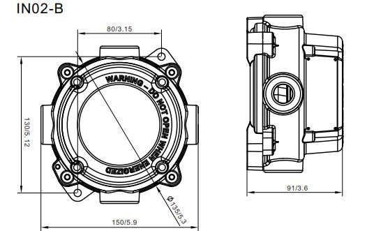 ATEX Lighting Accessories IP66 Explosion Proof Sensor