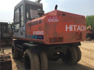 China Used Hitachi Wheel Excavator EX100WD-1 wholesale